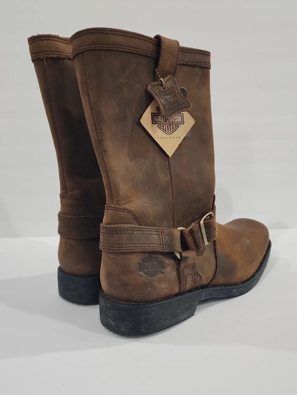 Harley-Davidson Camden Leather Harness Boots